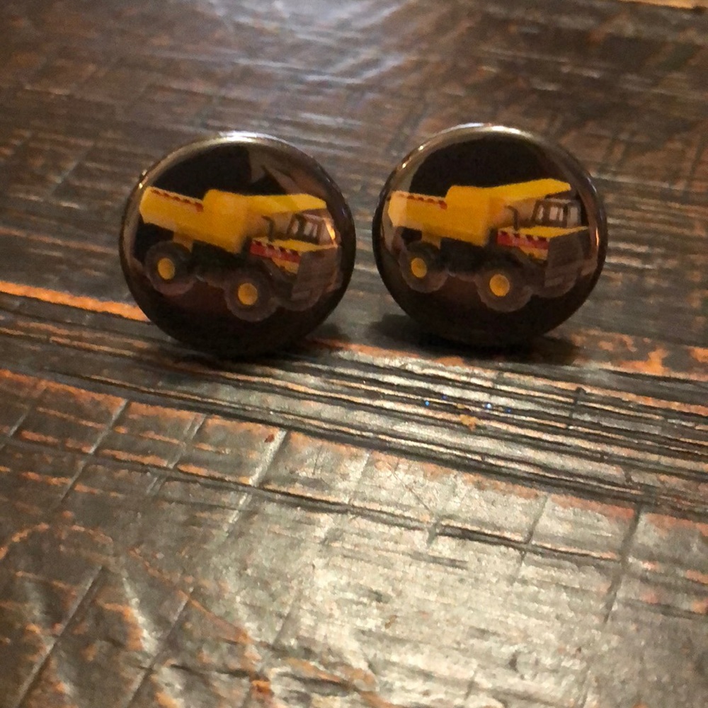 Tonka Truck French Cuff Links